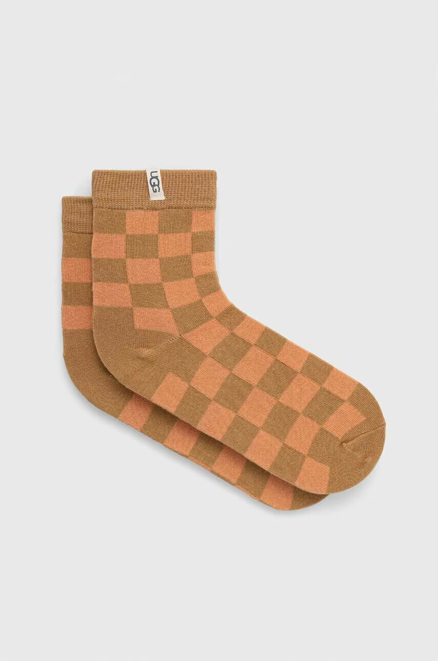 Ugg Чорапи в кафяво - Pepit.bg