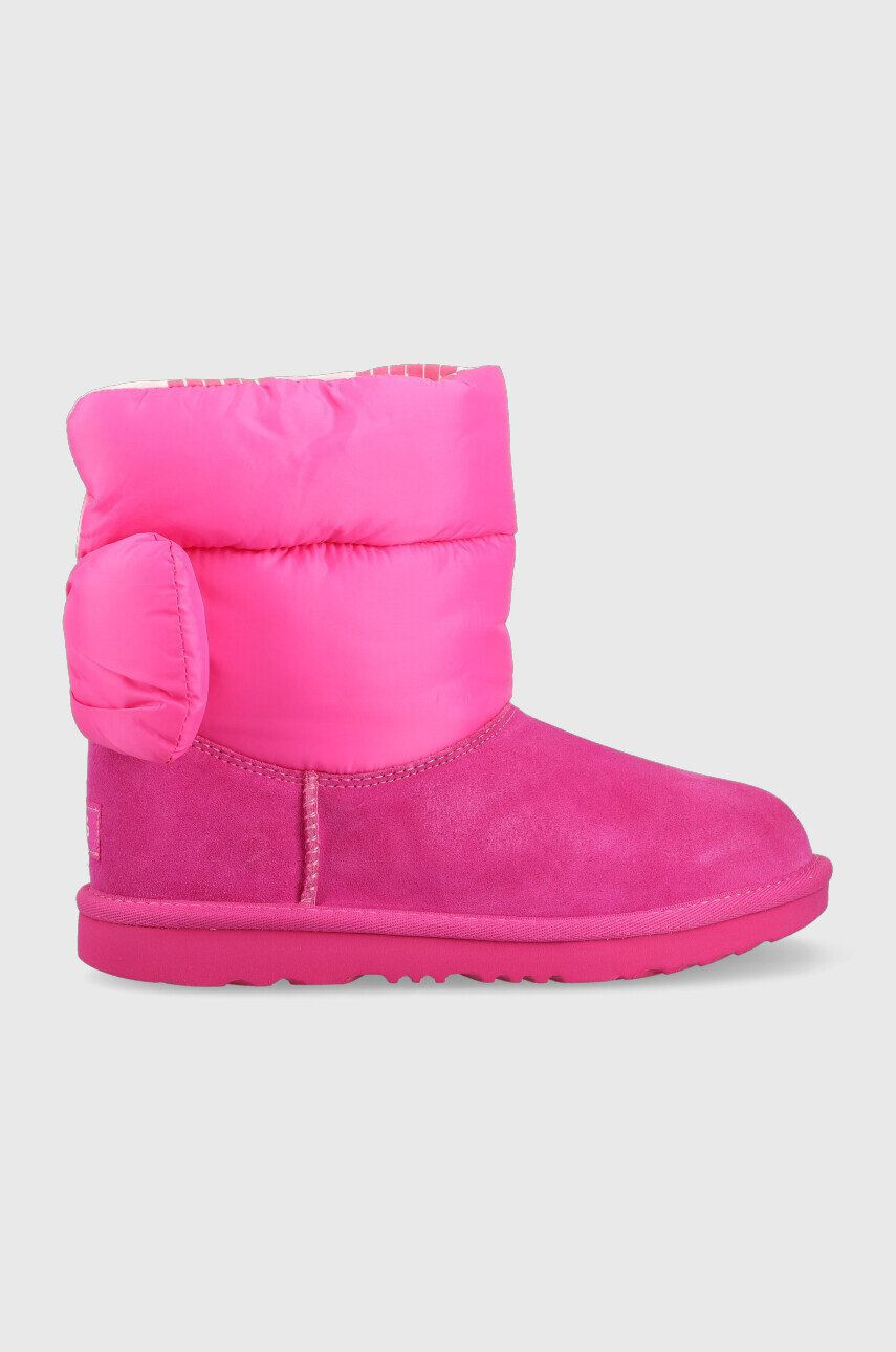 Ugg Детски апрески BAILEY BOW MAXI в розово - Pepit.bg