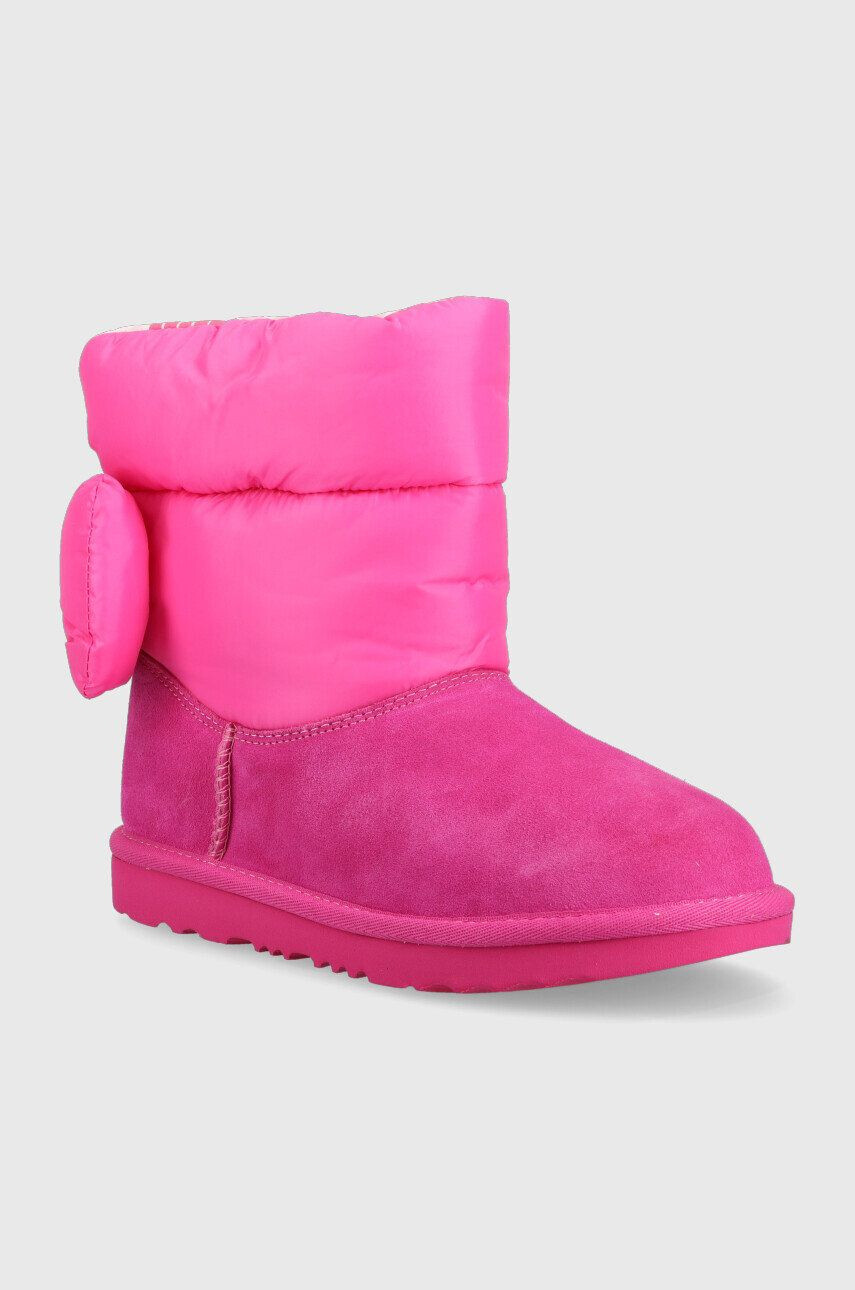 Ugg Детски апрески BAILEY BOW MAXI в розово - Pepit.bg