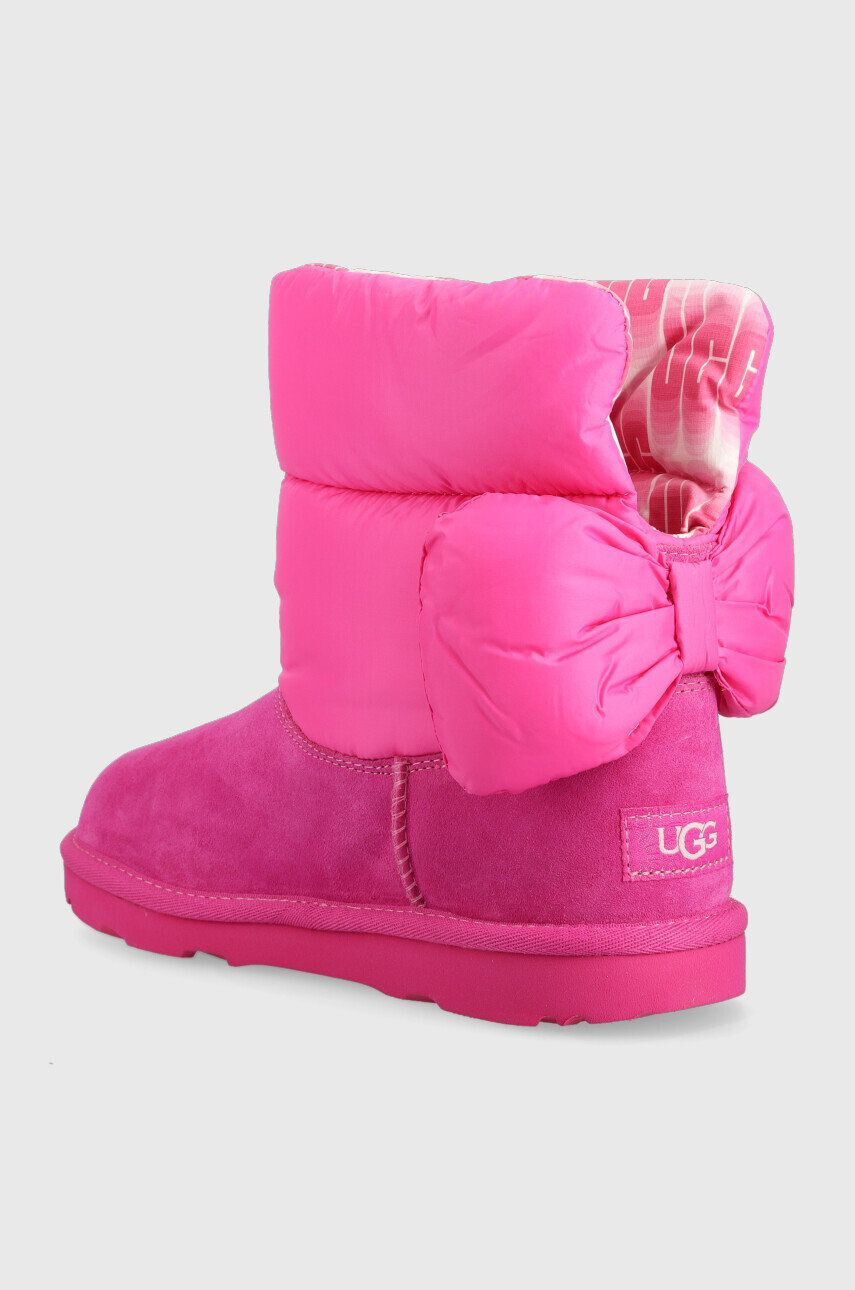 Ugg Детски апрески BAILEY BOW MAXI в розово - Pepit.bg