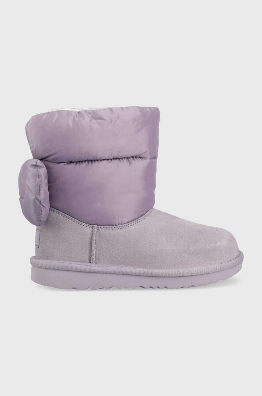 Ugg Детски апрески Bailey Bow Maxi в сиво - Pepit.bg