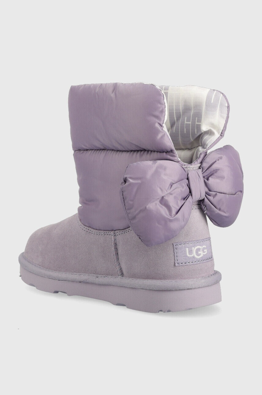 Ugg Детски апрески Bailey Bow Maxi в сиво - Pepit.bg