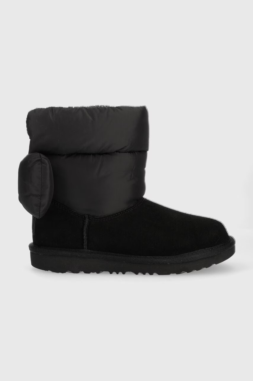 Ugg Детски апрески BAILEY BOW MAXI в черно - Pepit.bg