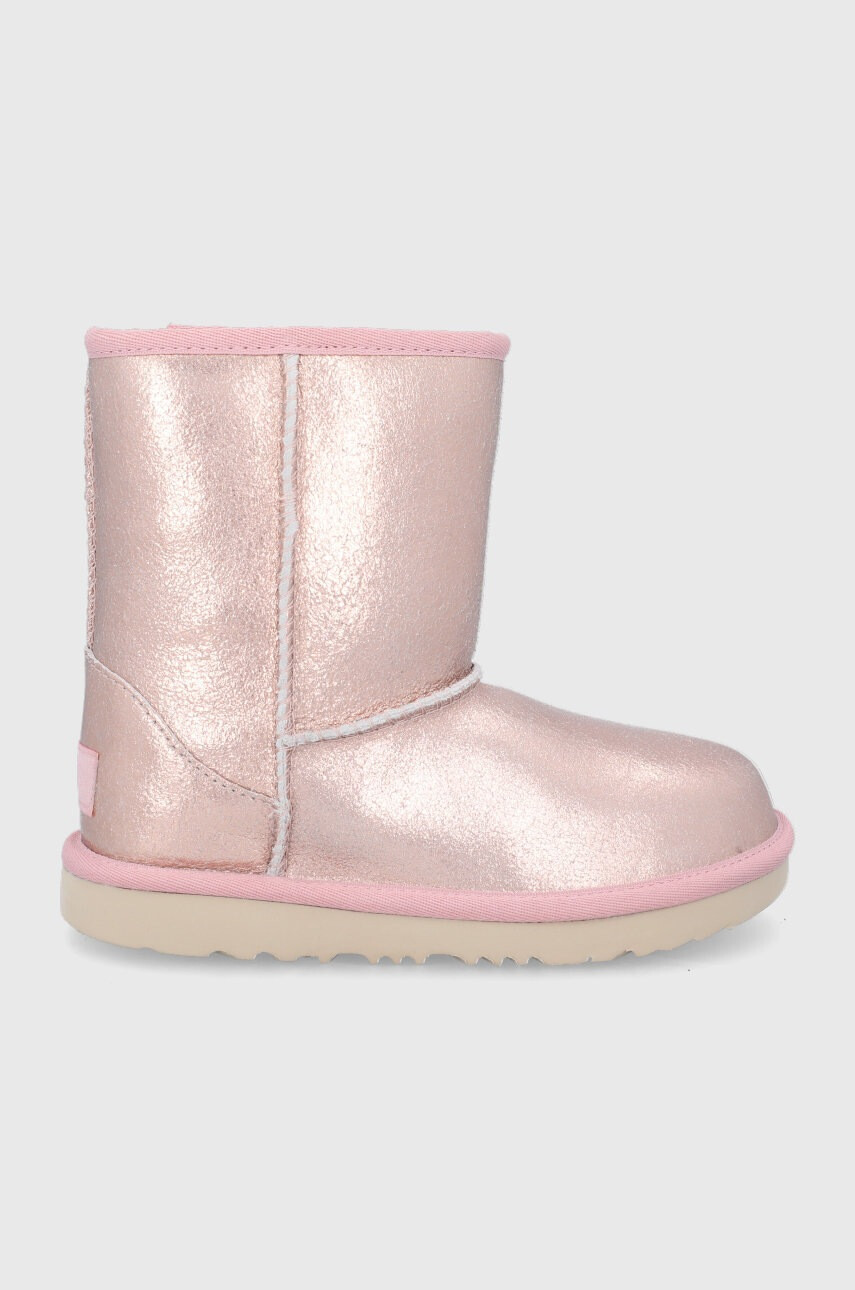 Ugg Детски апрески Classic II в златисто - Pepit.bg