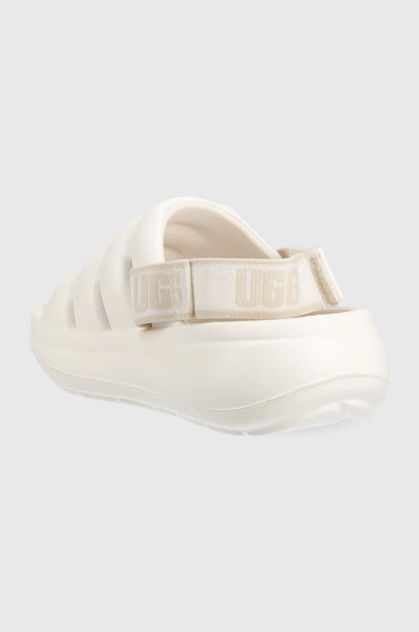 Ugg Детски чехли в бяло - Pepit.bg
