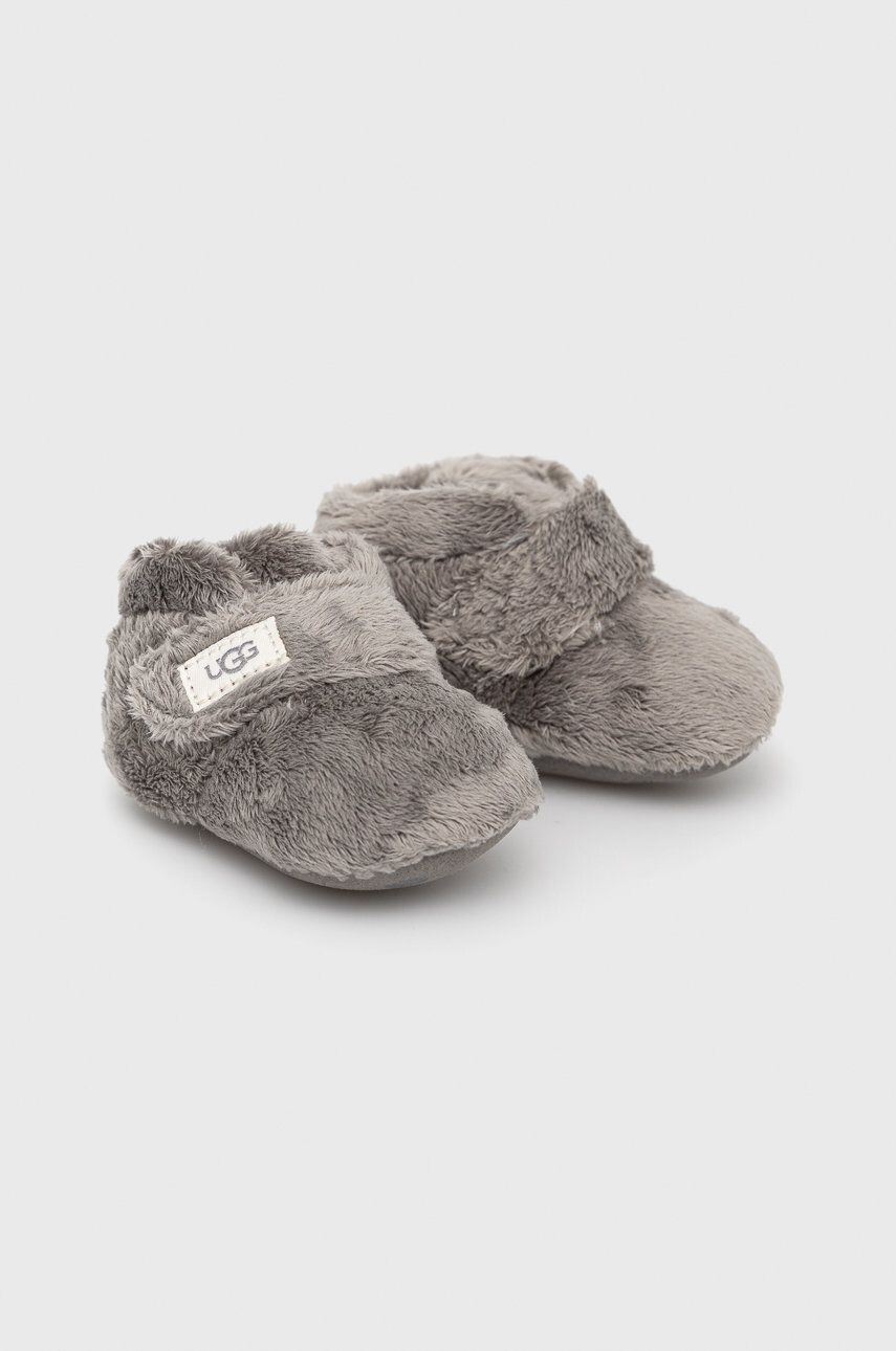 Ugg Детски пантофи в сиво - Pepit.bg