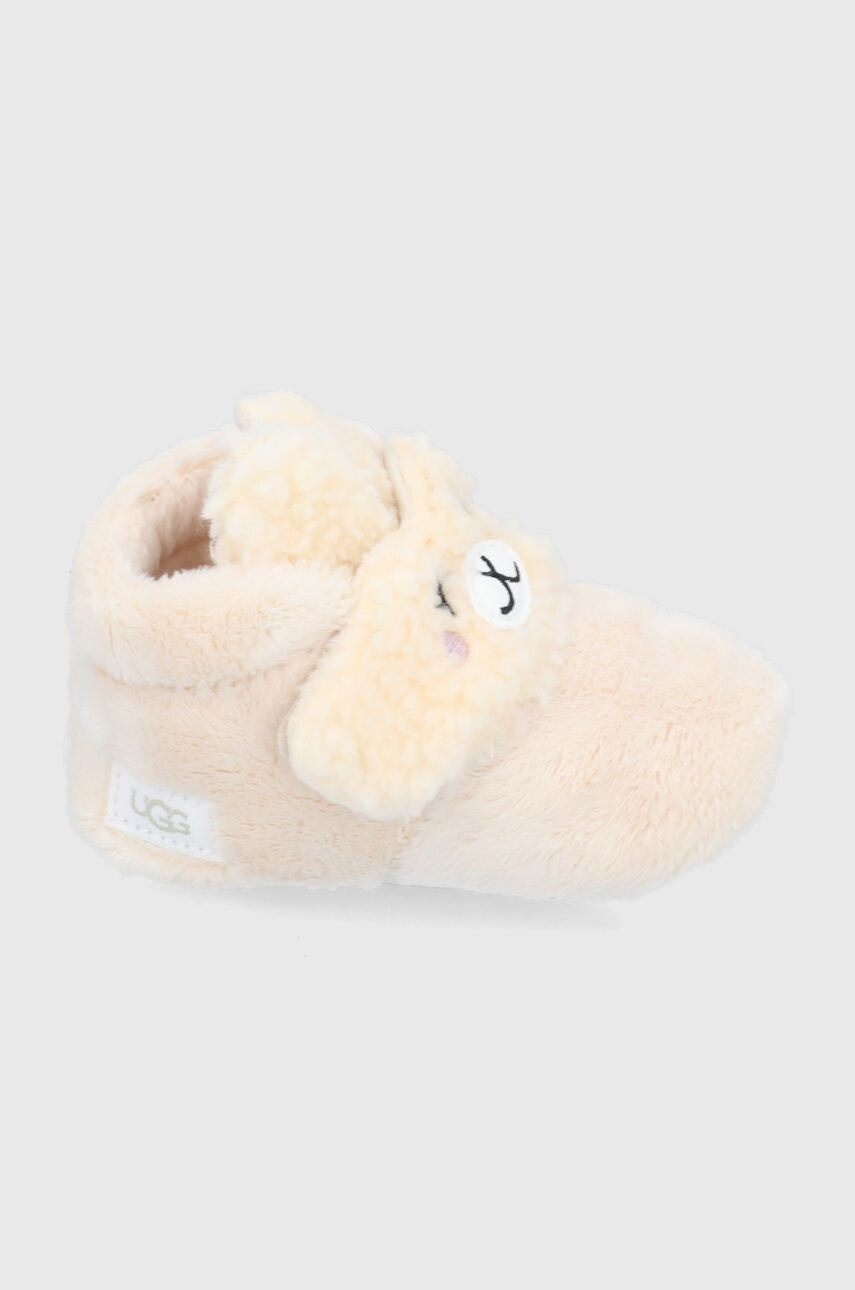 Ugg Детски пантофи Bixbee Koala Stuffie в прозрачен цвят - Pepit.bg