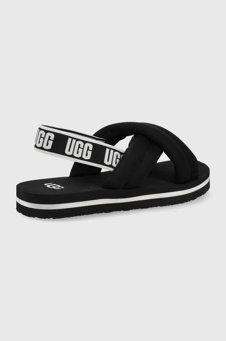 Ugg Детски сандали Everlee в черно - Pepit.bg