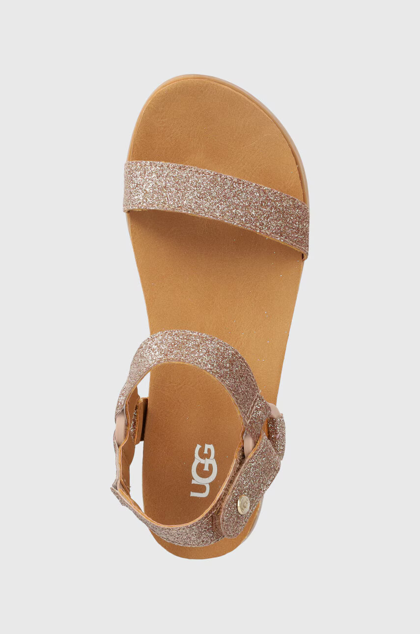 Ugg Детски сандали Rynell в златисто - Pepit.bg