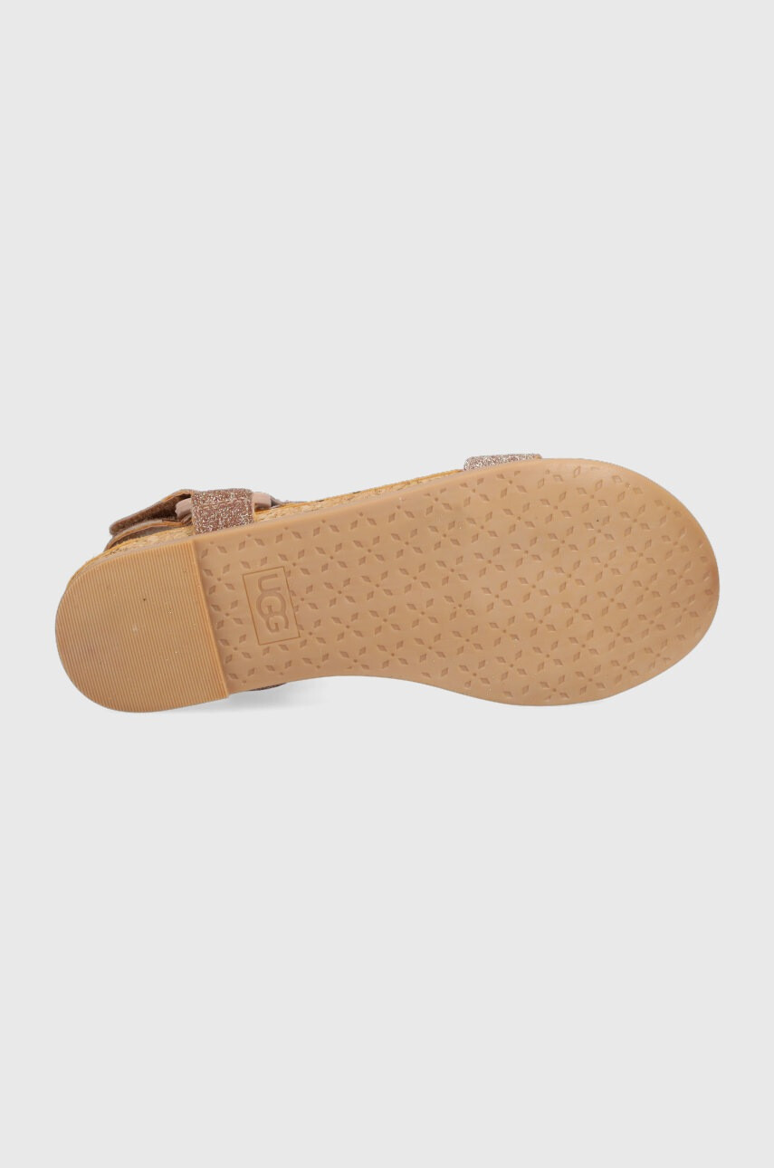 Ugg Детски сандали Rynell в златисто - Pepit.bg