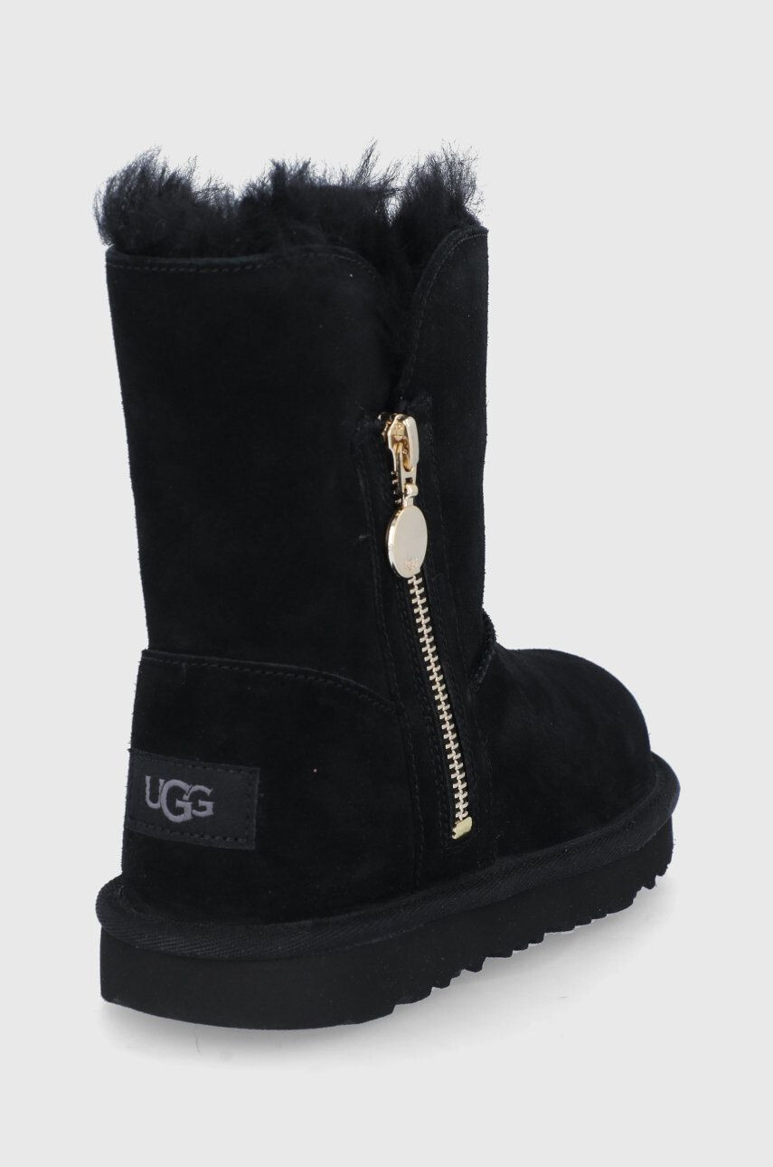 Ugg Детски велурени апрески Bailey Zip Short - Pepit.bg