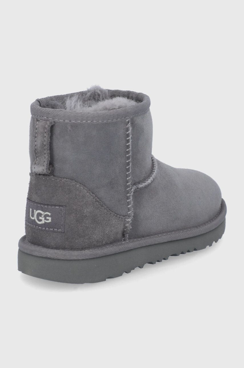 Ugg Детски велурени апрески в сиво - Pepit.bg