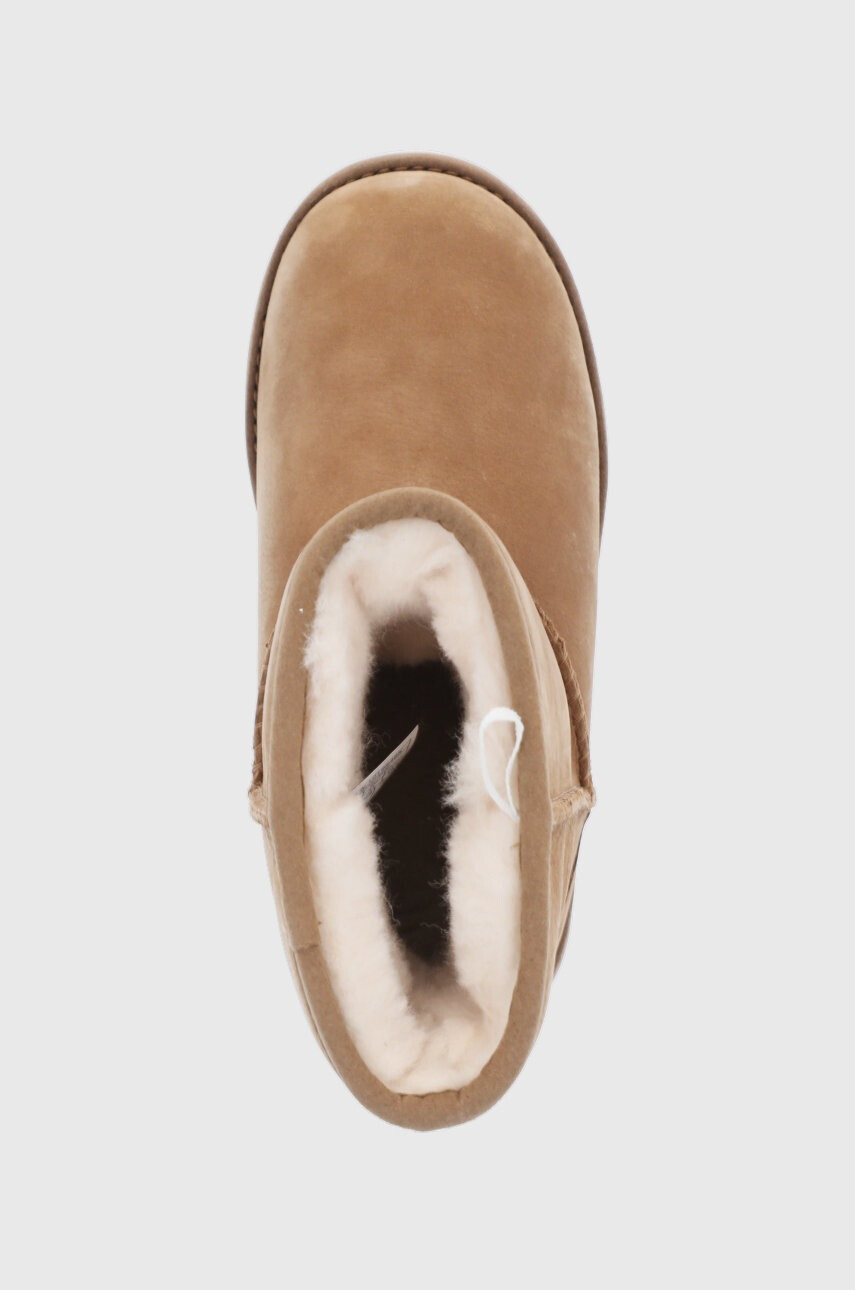 Ugg Детски велурени апрески в кафяво - Pepit.bg