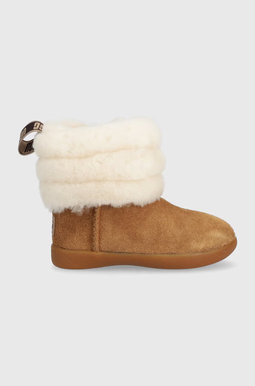 Ugg Детски велурени апрески Mini Quilted Fluff - Pepit.bg