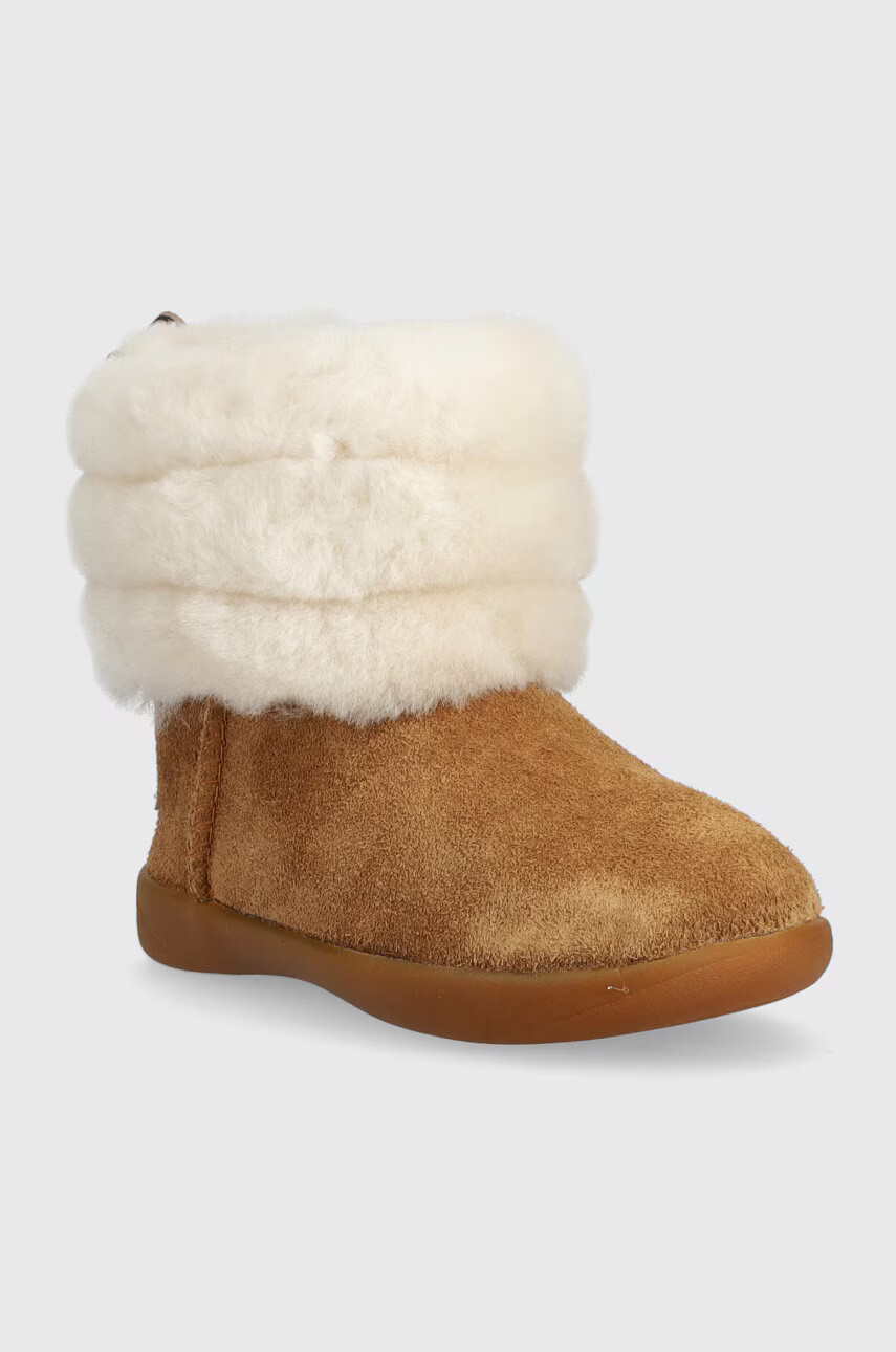 Ugg Детски велурени апрески Mini Quilted Fluff - Pepit.bg