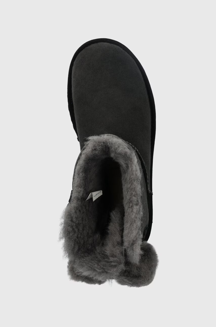 Ugg Детски велурени апрески W Mini Bailey Fuzzy Bow - Pepit.bg