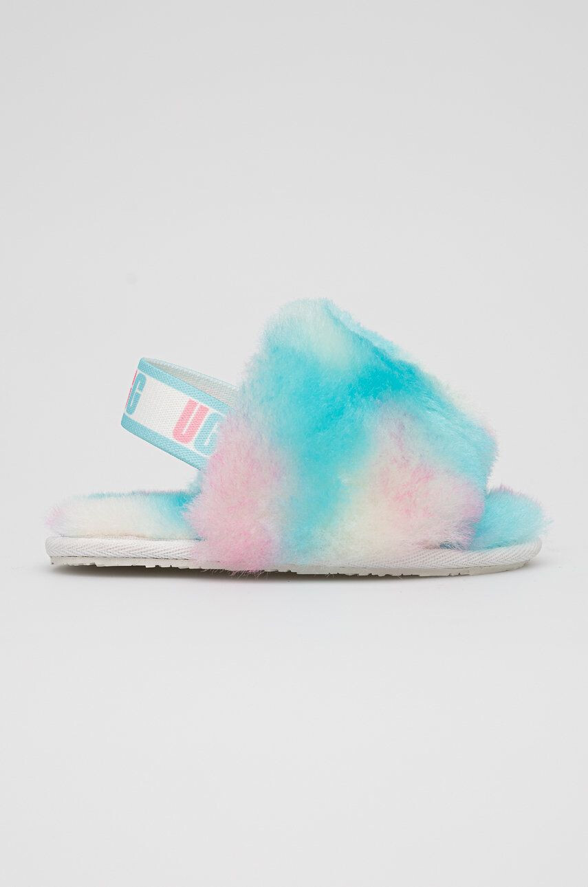 Ugg Детски вълнени пантофи Fluff Yeah Pride - Pepit.bg