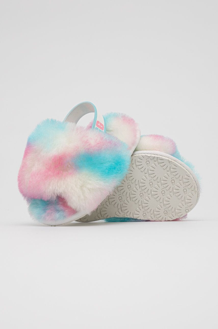 Ugg Детски вълнени пантофи Fluff Yeah Pride - Pepit.bg