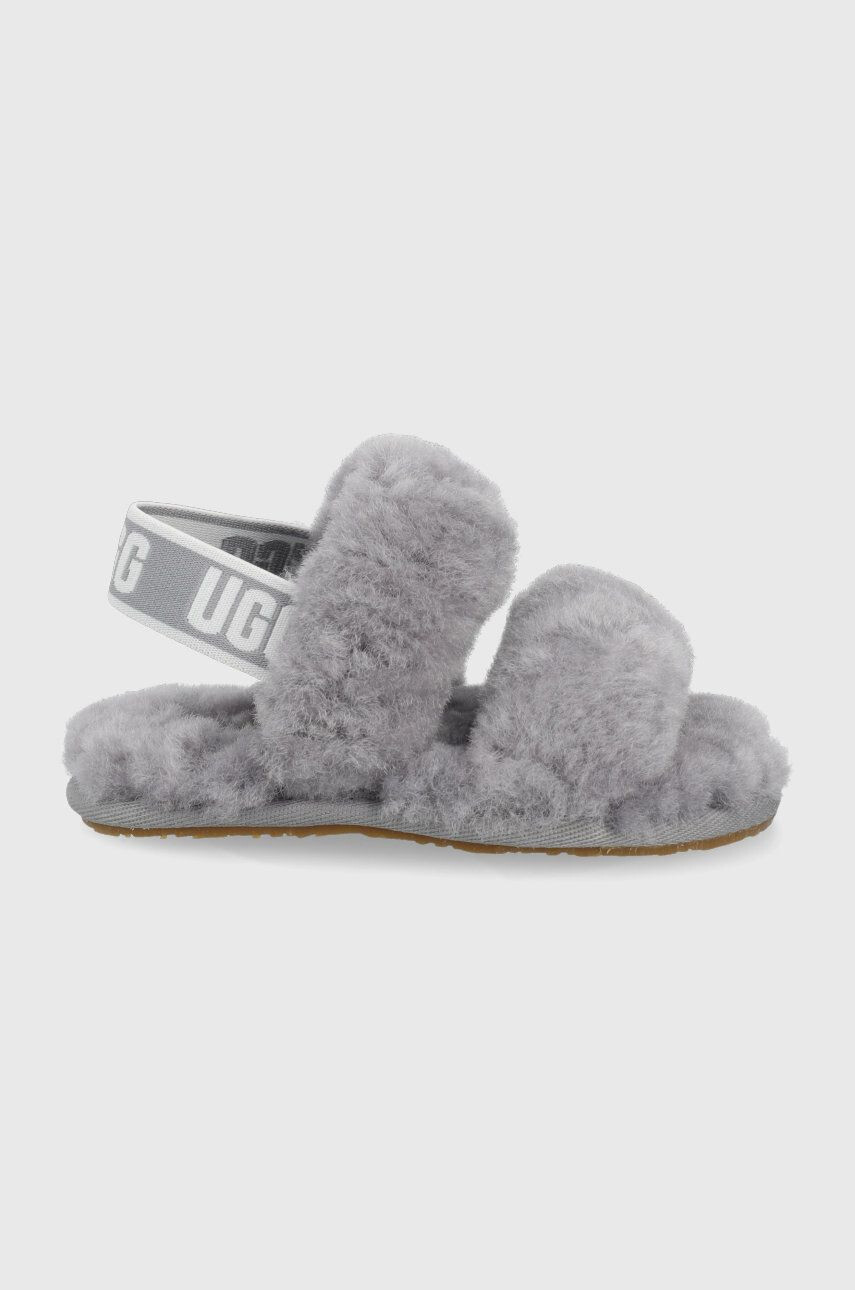 Ugg Детски вълнени пантофи Oh Yeah - Pepit.bg