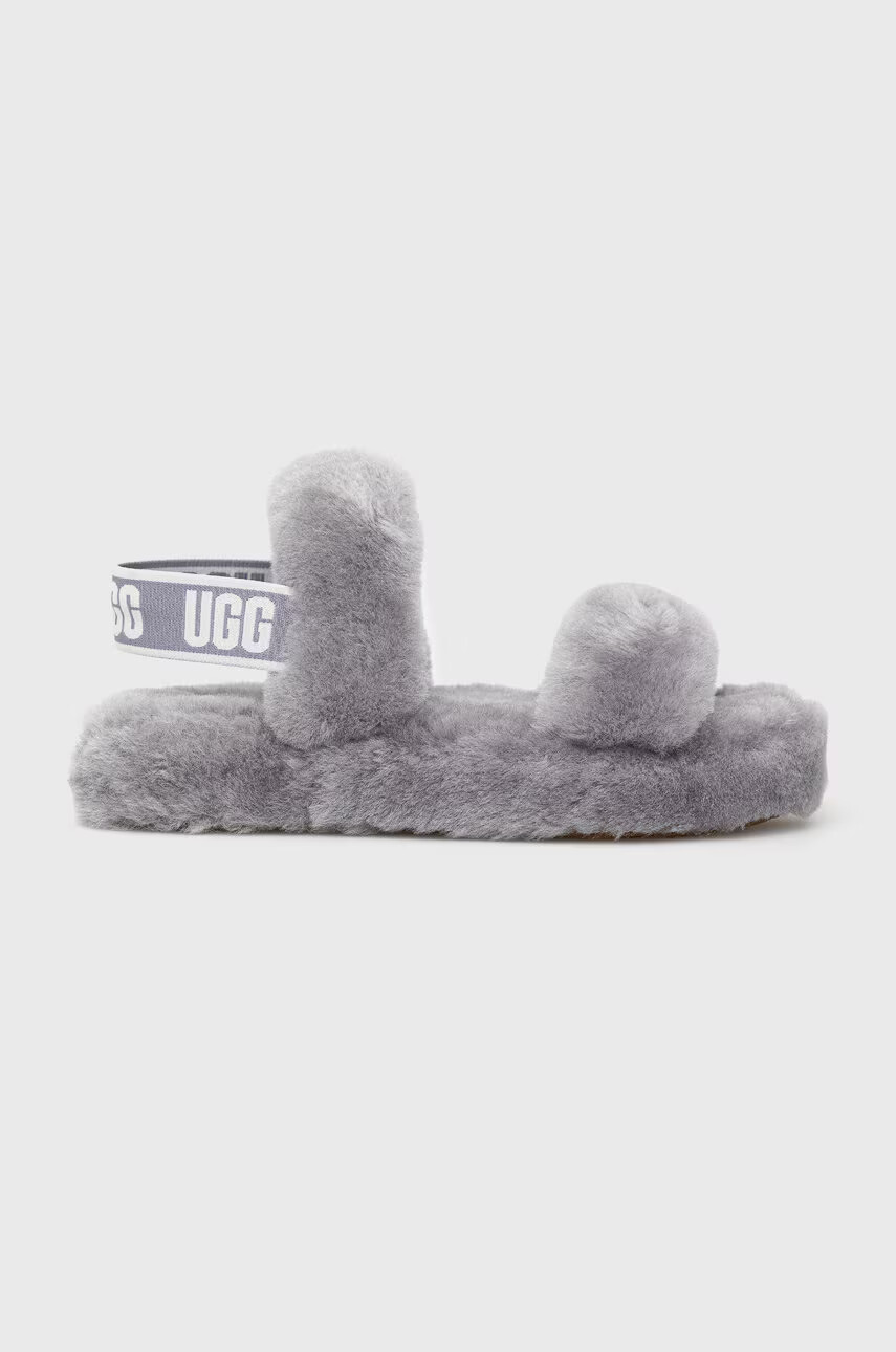 Ugg Детски вълнени пантофи Oh Yeah - Pepit.bg