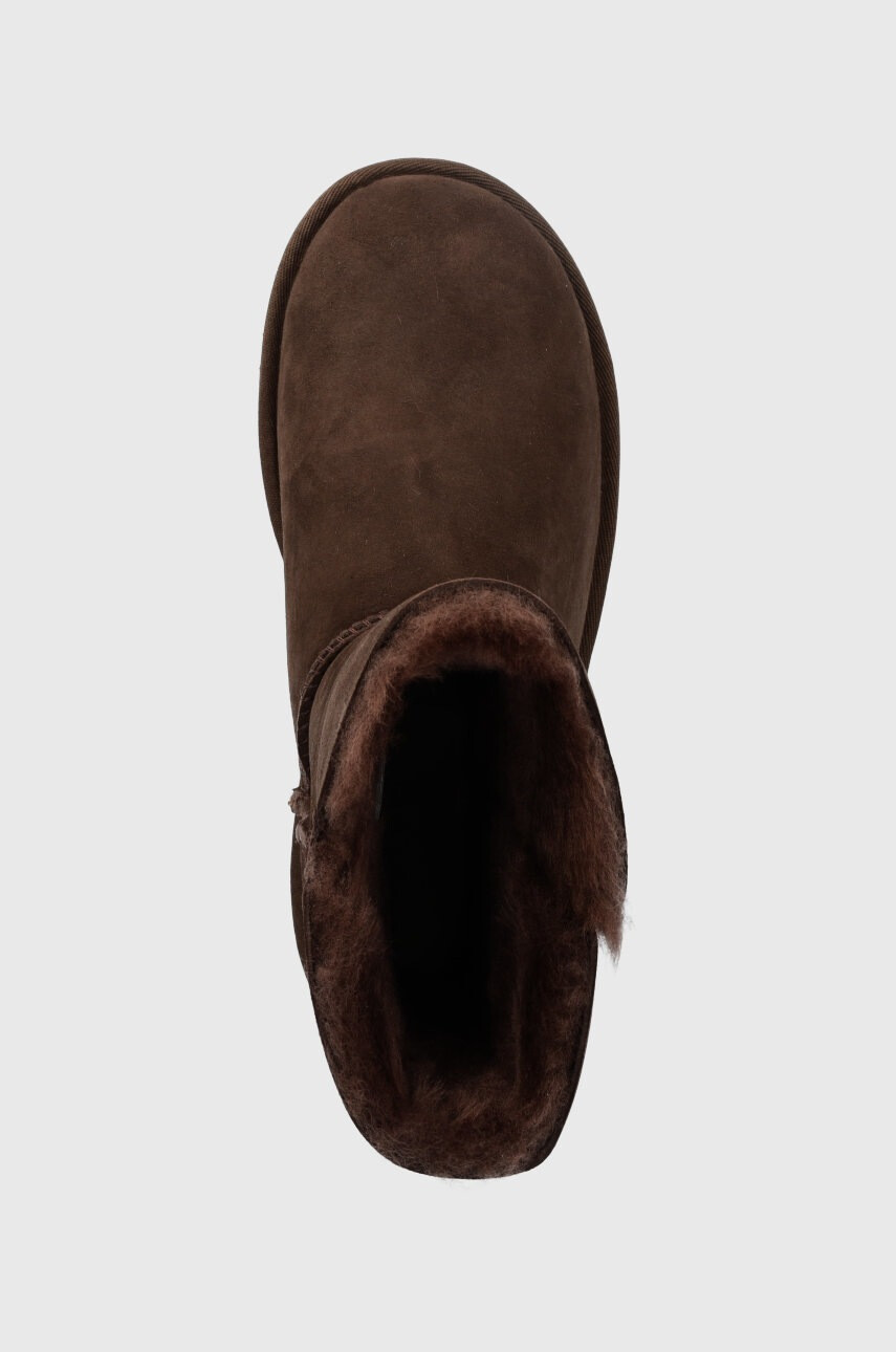 Ugg Кожени апрески W Bailey Zip Short в кафяво - Pepit.bg