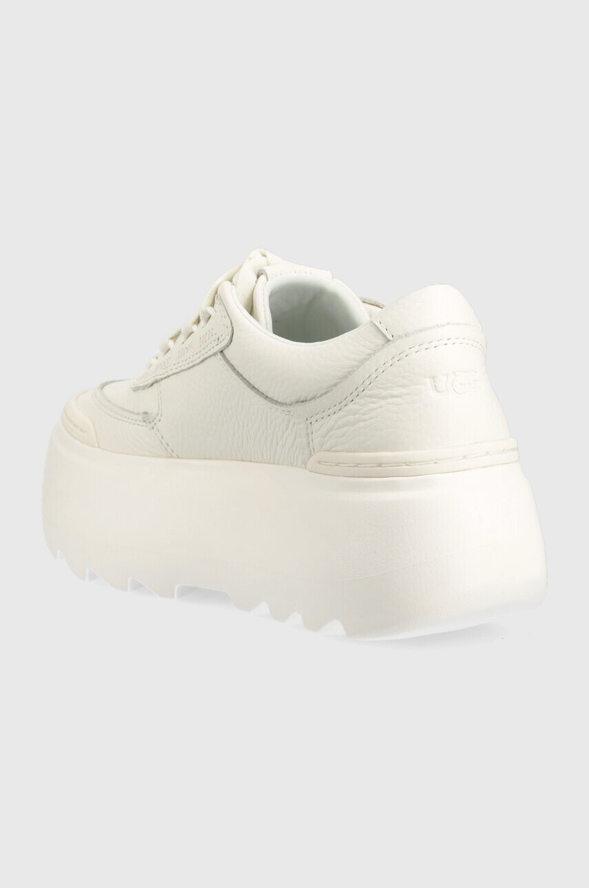 Ugg Кожени маратонки Marin Mega Lace в бяло 1133970 - Pepit.bg