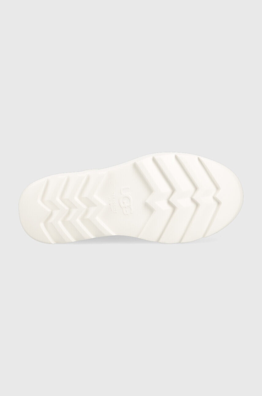 Ugg Кожени маратонки Marin Mega Lace в бяло 1133970 - Pepit.bg