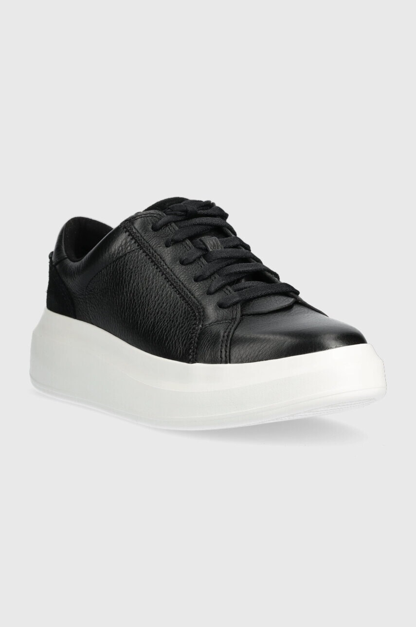 Ugg Кожени маратонки Scape Lace в черно 1130763 - Pepit.bg