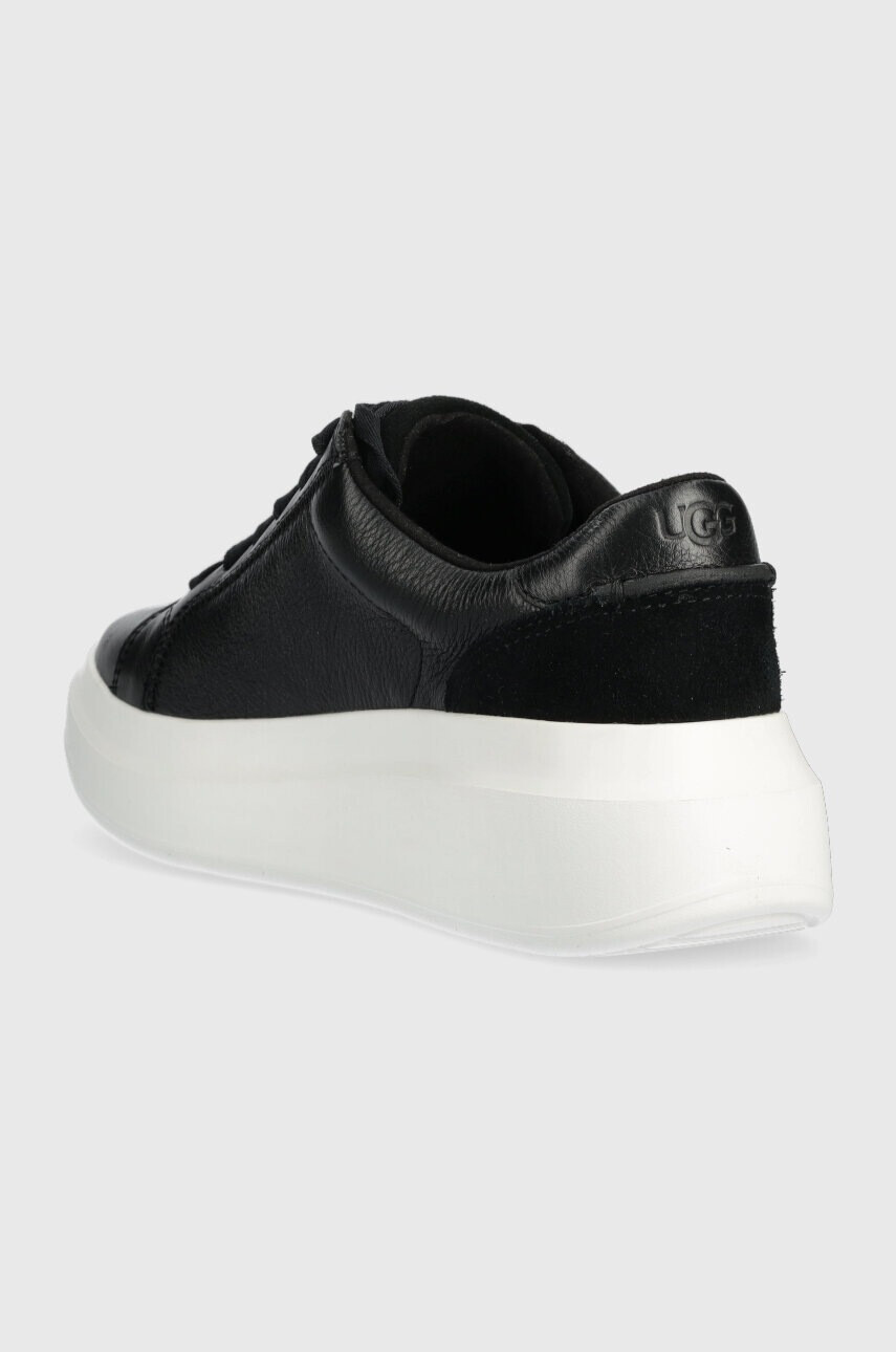 Ugg Кожени маратонки Scape Lace в черно 1130763 - Pepit.bg