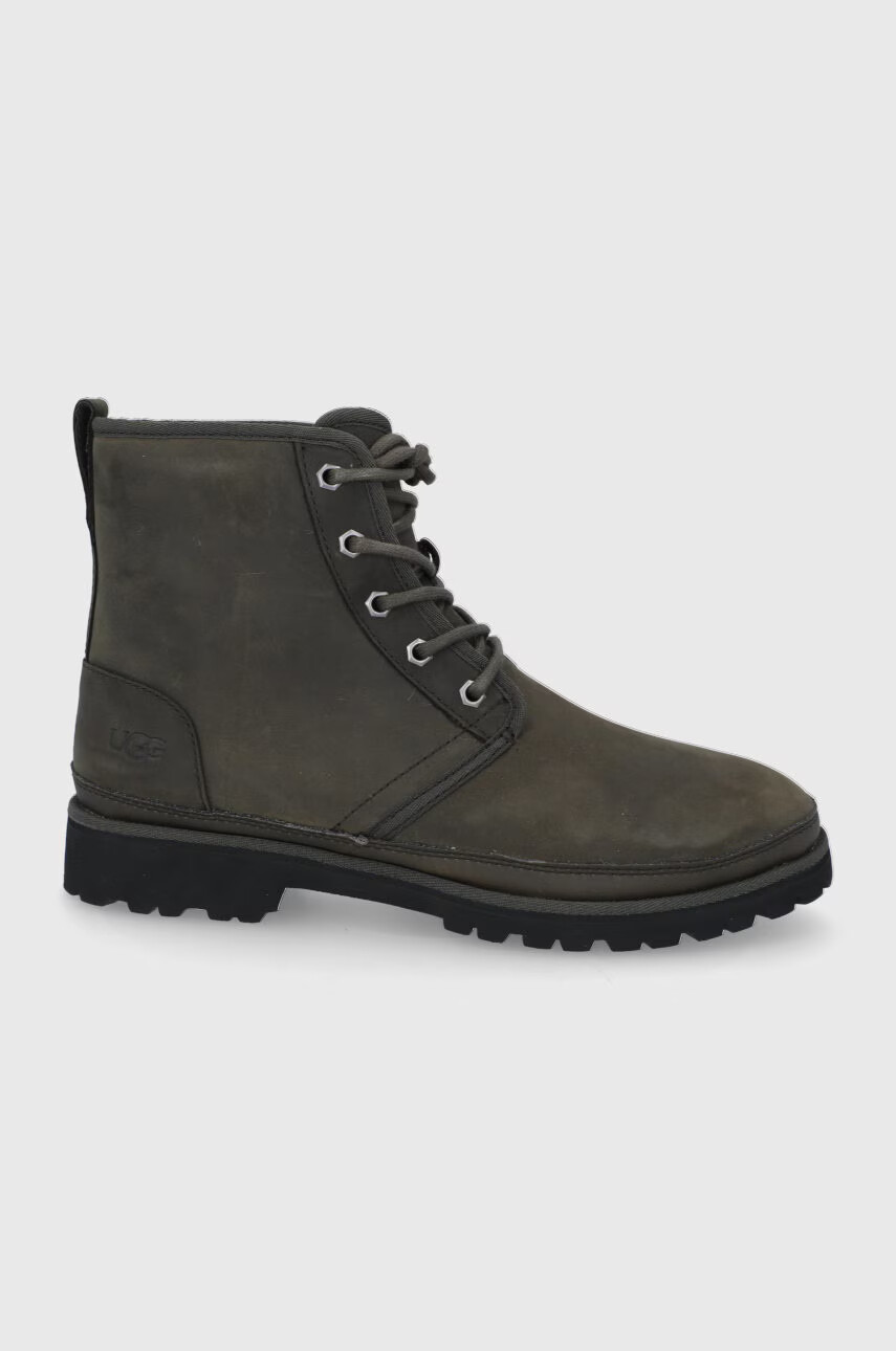 Ugg Кожени обувки Harkland Weather мъжки в зелено - Pepit.bg