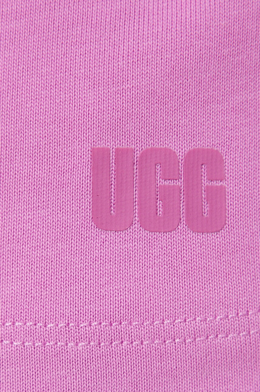 Ugg Памучна тениска в лилаво - Pepit.bg