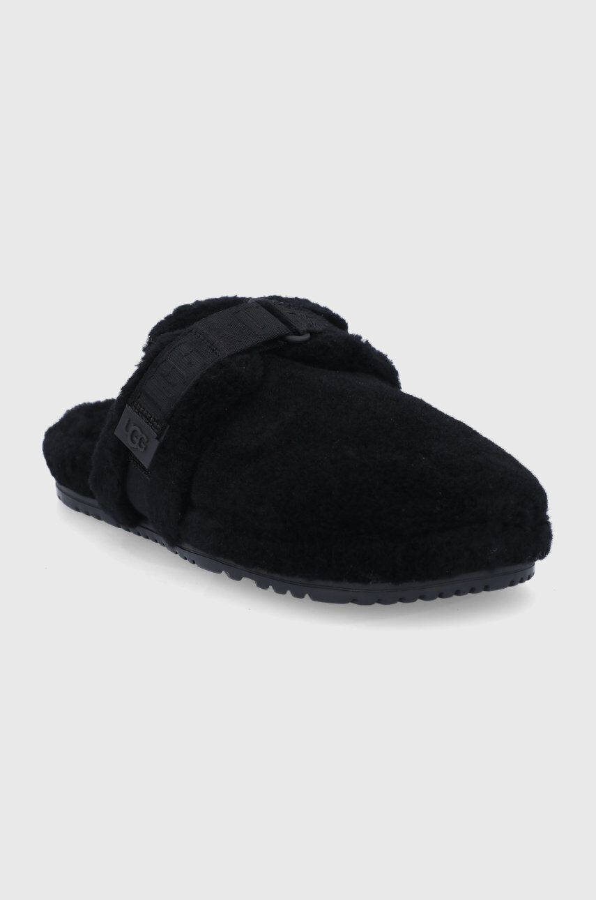 Ugg Пантофи Fluff It в черно - Pepit.bg