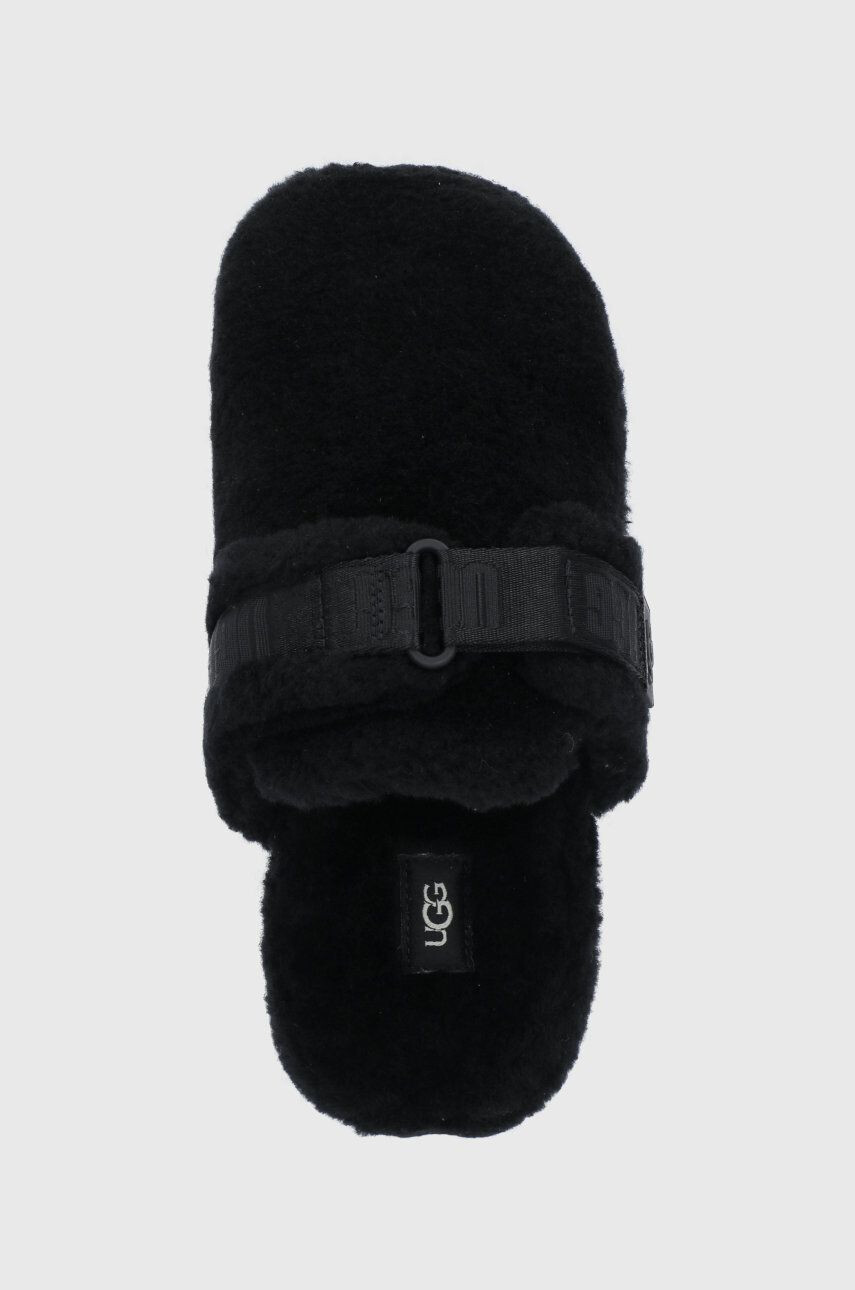 Ugg Пантофи Fluff It в черно - Pepit.bg