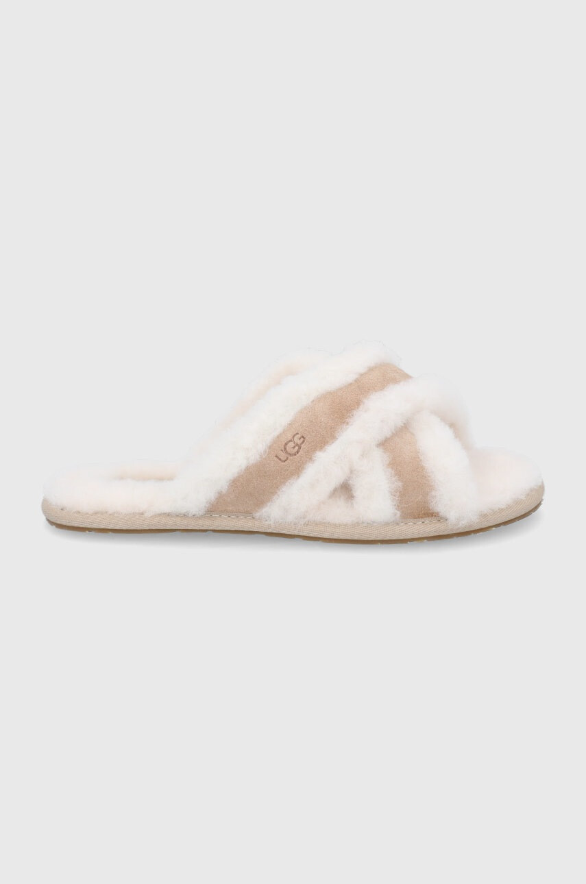 Ugg Пантофи в жълто - Pepit.bg