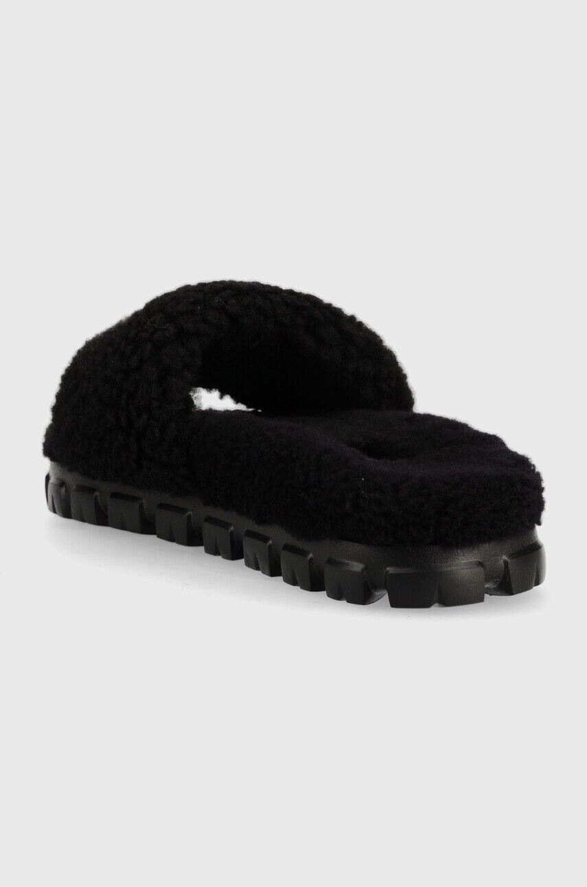 Ugg Пантофи W Cozetta Curly в черно - Pepit.bg