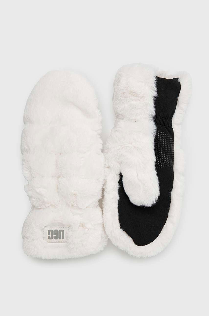 Ugg Ръкавици в бяло - Pepit.bg