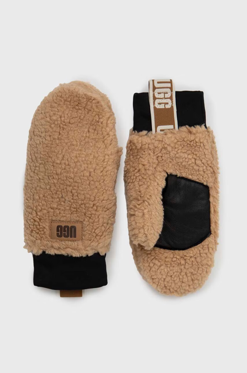 Ugg Ръкавици в кафяво - Pepit.bg