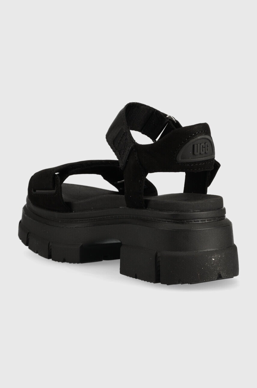 Ugg Сандали Ashton Ankle в черно с платформа 1136764 - Pepit.bg
