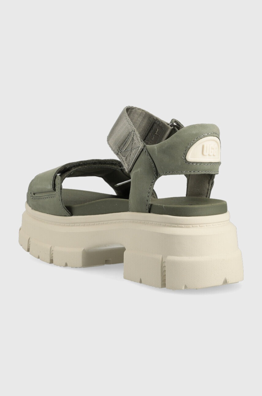 Ugg Сандали Ashton Ankle в зелено с платформа 1136764 - Pepit.bg