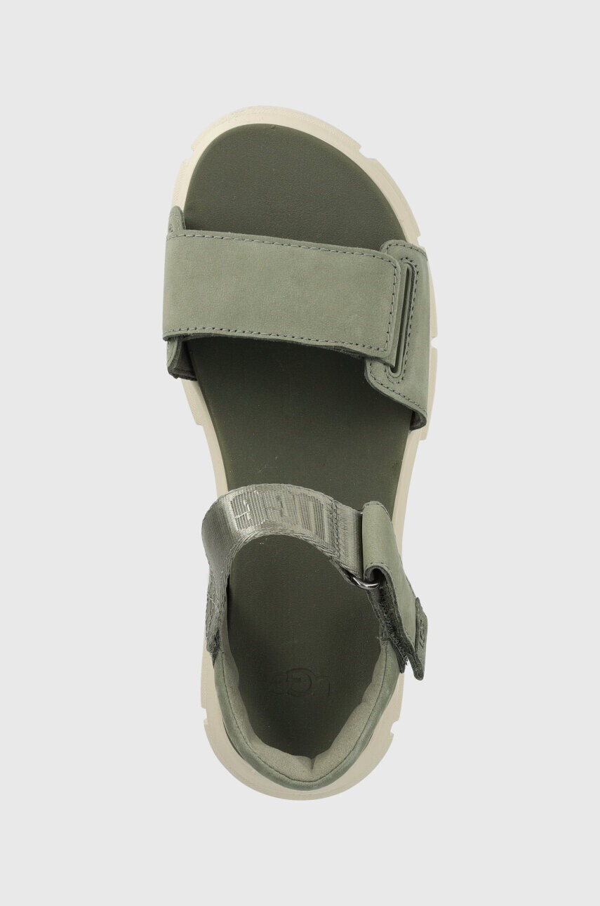Ugg Сандали Ashton Ankle в зелено с платформа 1136764 - Pepit.bg