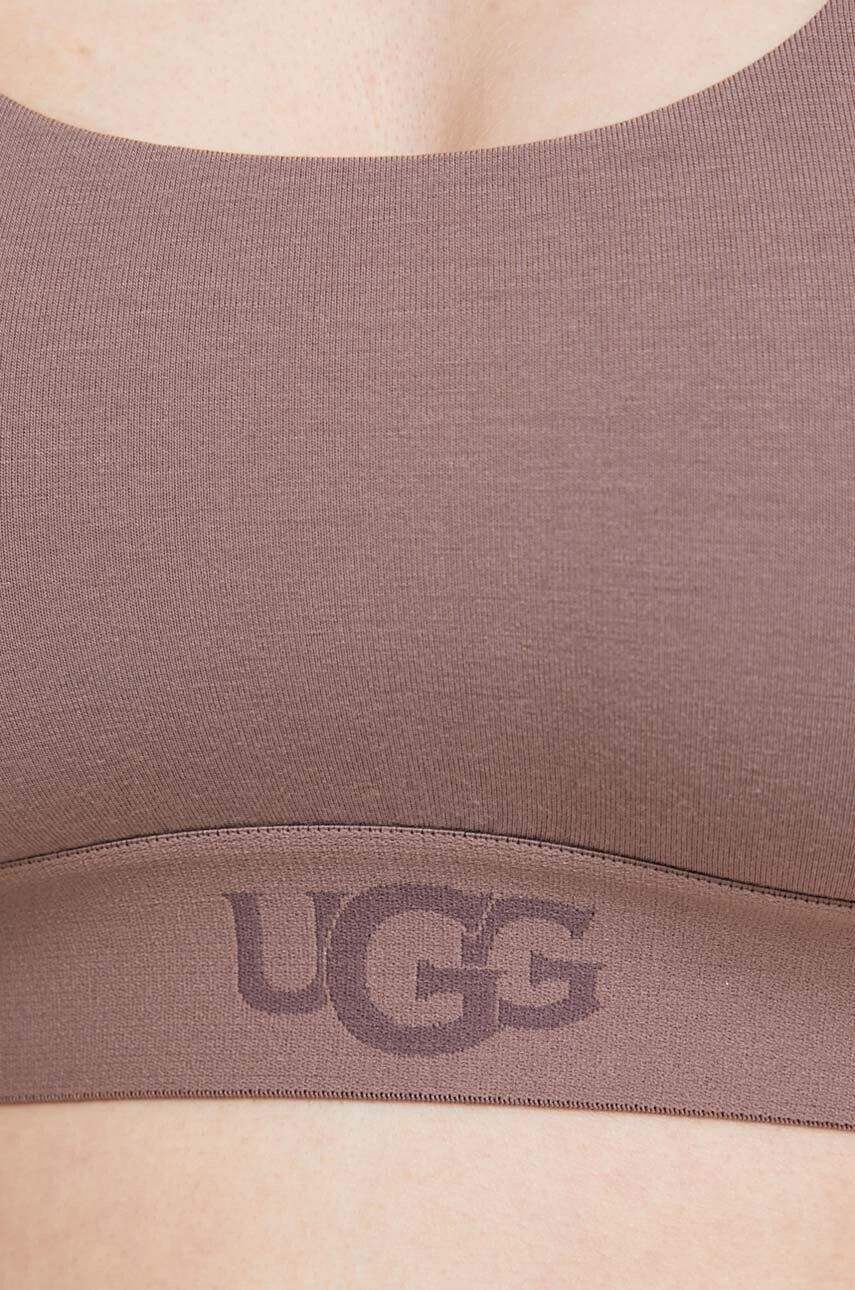 Ugg Сутиен в кафяво с изчистен дизайн - Pepit.bg