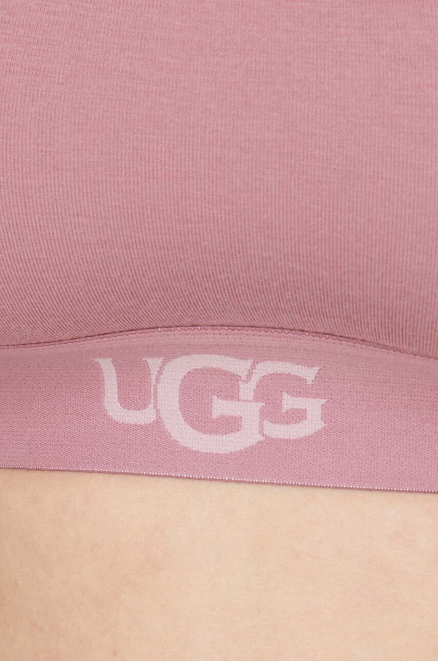 Ugg Сутиен в розово с изчистен дизайн - Pepit.bg