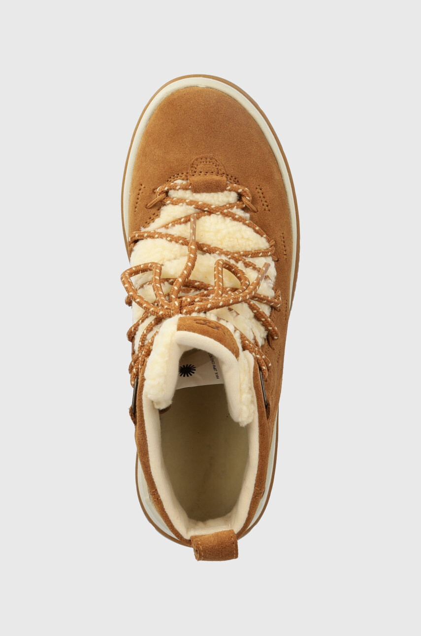 Ugg Велурени апрески в кафяво - Pepit.bg