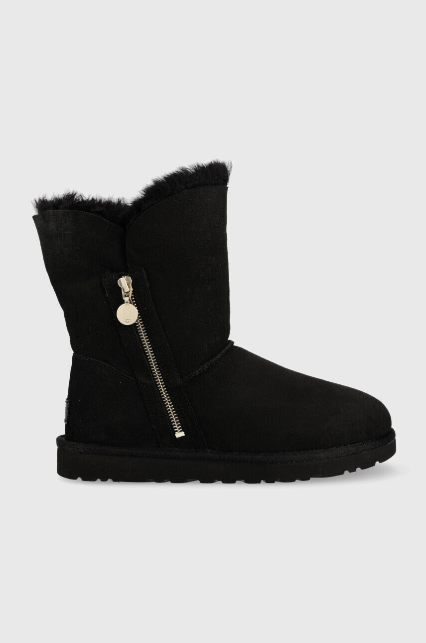 Ugg Велурени апрески в черно - Pepit.bg