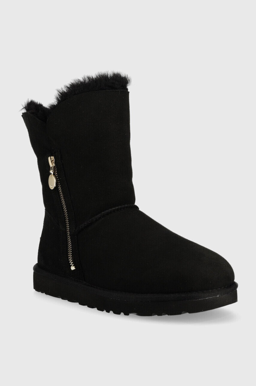 Ugg Велурени апрески в черно - Pepit.bg