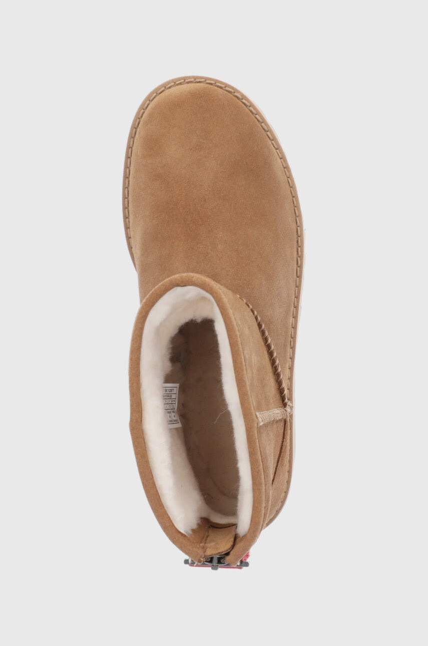 Ugg Велурени апрески в кафяво - Pepit.bg