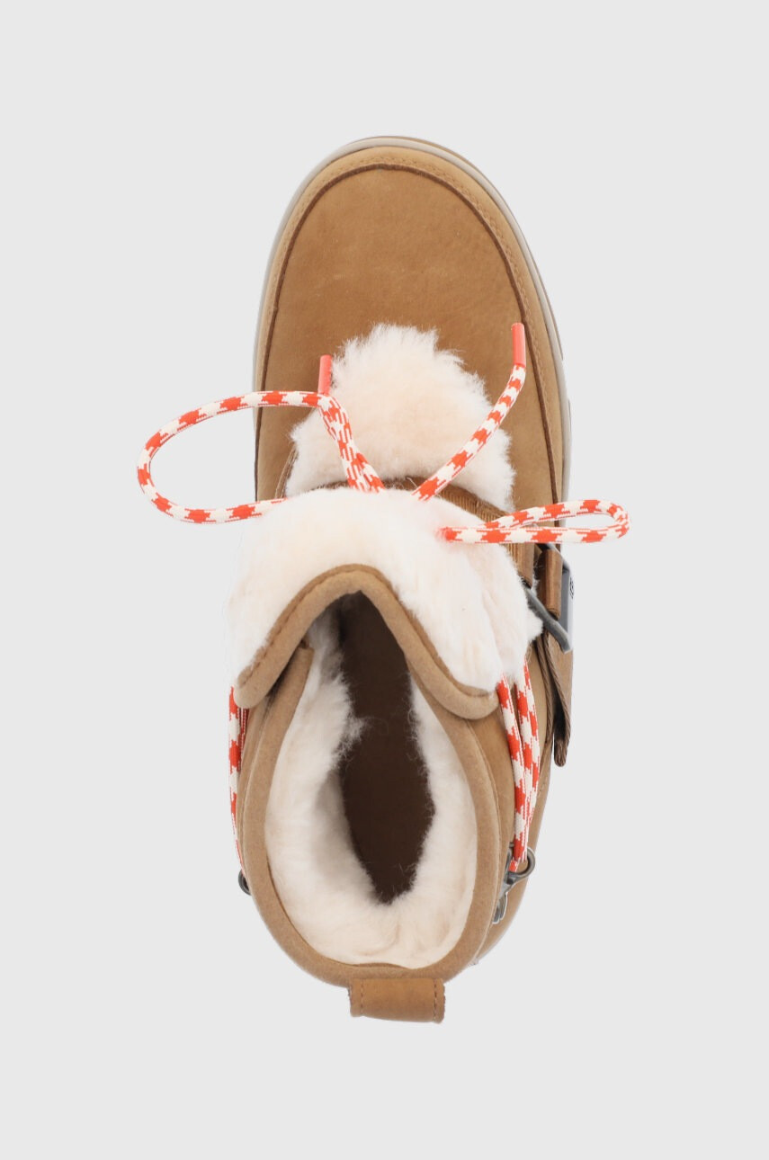 Ugg Велурени апрески в кафяво - Pepit.bg