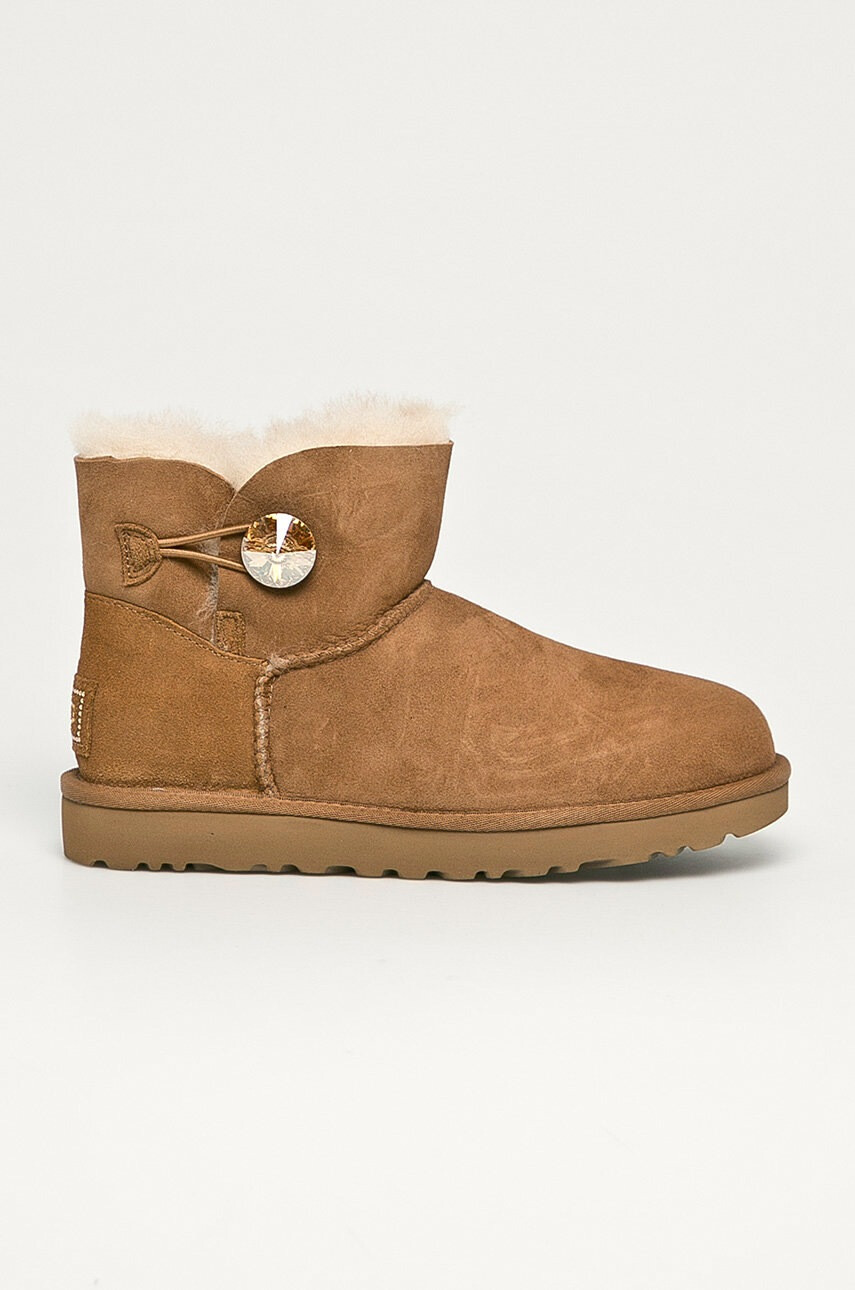 Ugg Велурени апрески Mini Bailey Button Blink - Pepit.bg