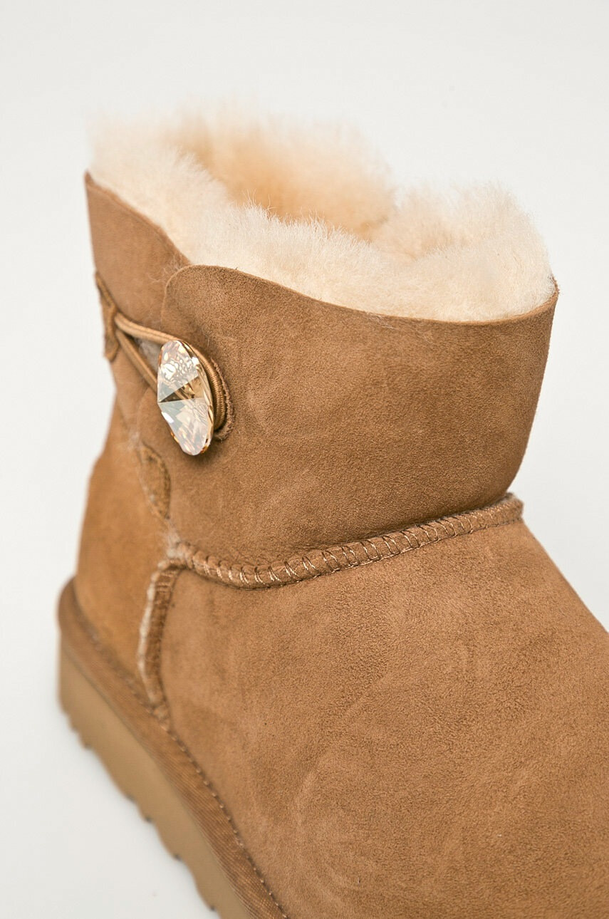 Ugg Велурени апрески Mini Bailey Button Blink - Pepit.bg