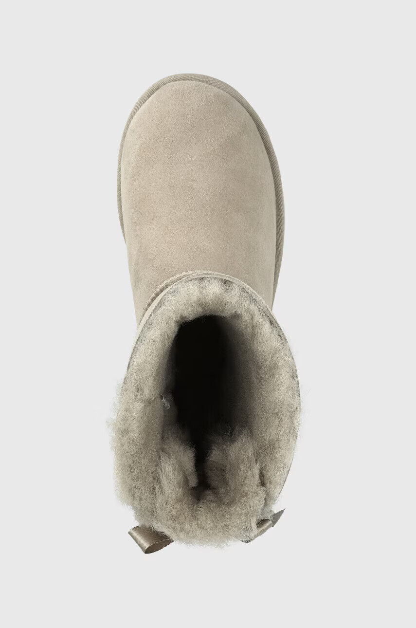 Ugg Велурени апрески W Bailey Bow Ii в сиво - Pepit.bg